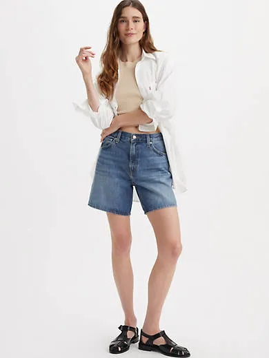 Мешковатые женские шорты с высокой посадкой Levi's, цвет Memory Short - Medium Wash
Мешковатые женские шорты с высокой посадкой Levi's, цвет Memory Short - Medium Wash