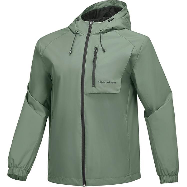 Skechers GO TRAIL Куртка унисекс Орхидея Зеленый, Dracaena Green-035Z 
Skechers GO TRAIL Куртка унисекс Орхидея Зеленый, Dracaena Green-035Z