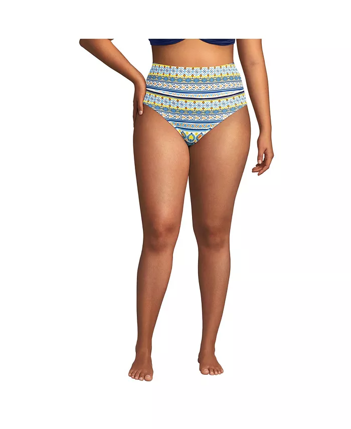 Бикини-трусы Plus Size Tugless с высокой посадкой Lands' End, белый
Бикини-трусы Plus Size Tugless с высокой посадкой Lands' End, белый