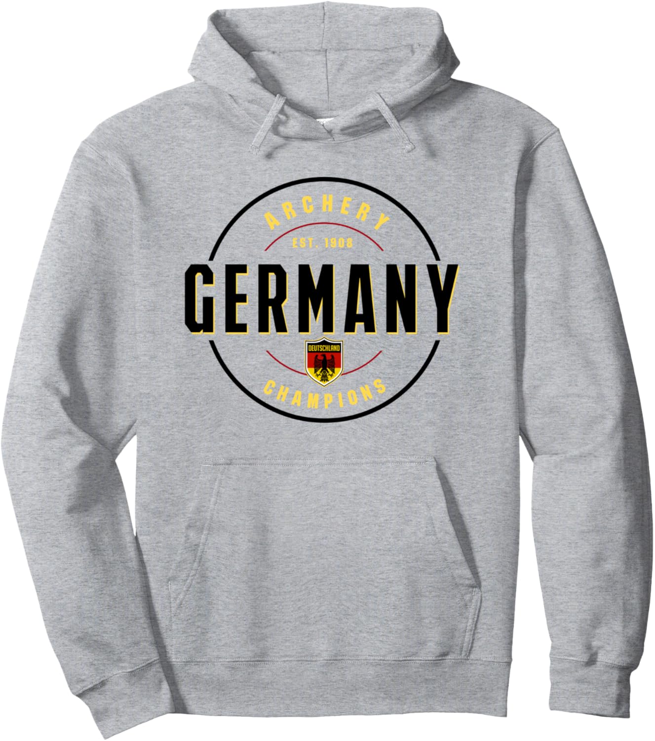 Модная толстовка с капюшоном для стрельбы из лука из Германии Trendy Apparel, серый
Модная толстовка с капюшоном для стрельбы из лука из Германии Trendy Apparel, серый