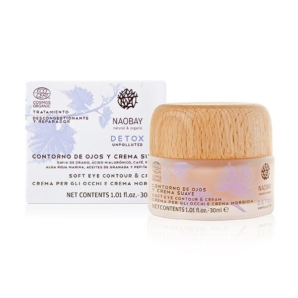 Мягкий крем для контура глаз и детоксикации 30 мл Naobay
Мягкий крем для контура глаз и детоксикации 30 мл Naobay
