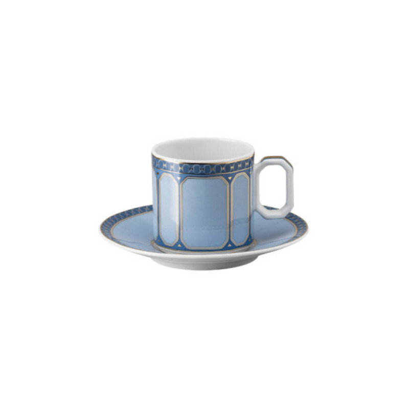 Swarovski x SIGNUM Лазурная чашка для эспрессо, 2 предмета 0,08 л Rosenthal, белый/синий/золотой
Swarovski x SIGNUM Лазурная чашка для эспрессо, 2 предмета 0,08 л Rosenthal, белый/синий/золотой