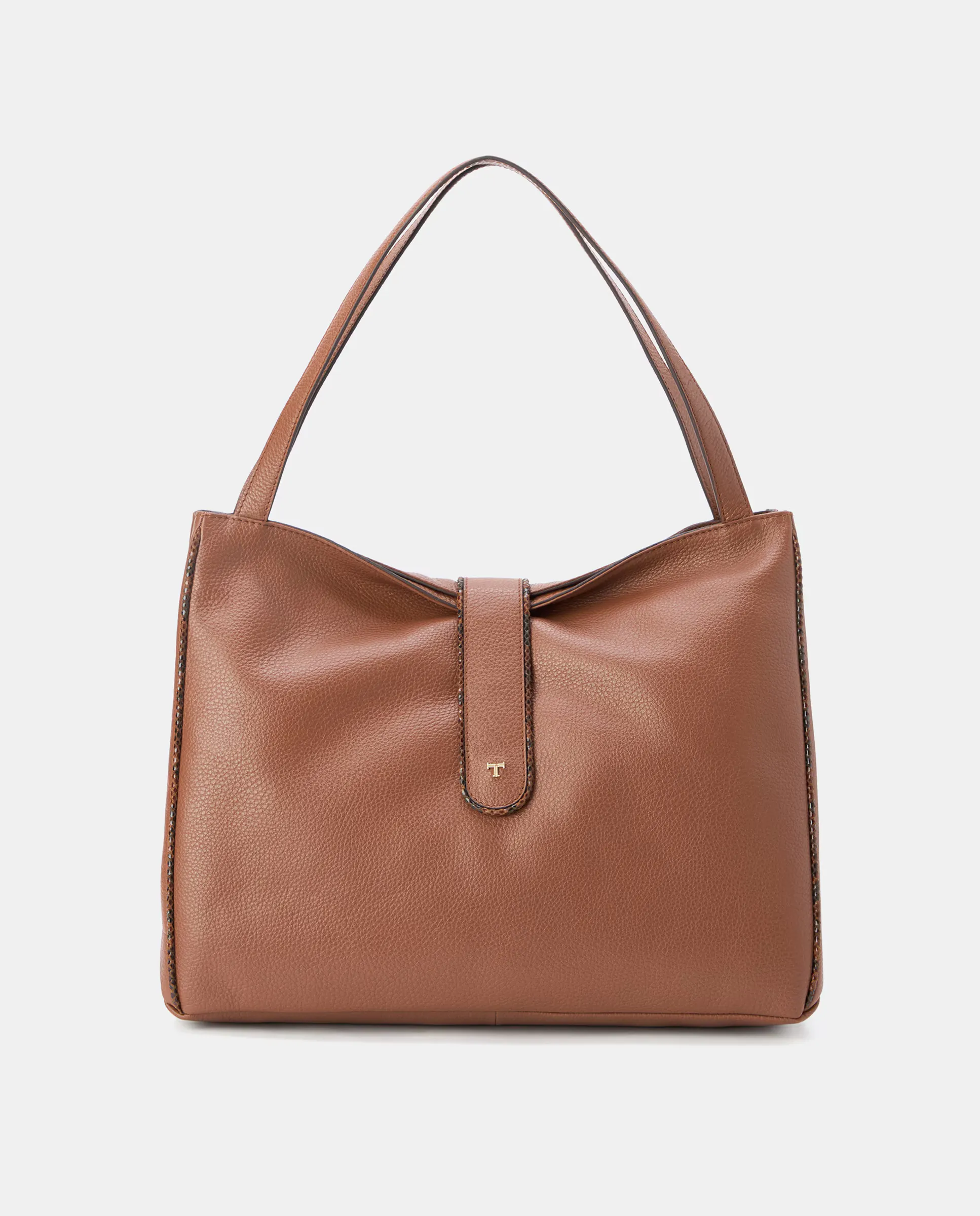 Кожаная сумка-шопер с клапаном Latouche, коричневый
Кожаная сумка-шопер с клапаном Latouche, коричневый