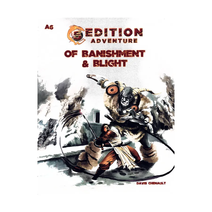 Модуль Of Banishment & Blight, Fantasy Adventures - 5th Edition (Troll Lord Games)
Модуль Of Banishment & Blight, Fantasy Adventures - 5th Edition (Troll Lord Games)