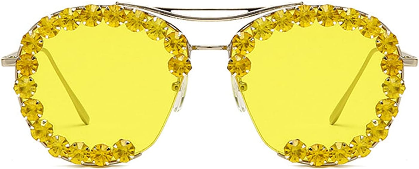 Солнцезащитные очки COTIA с цветными бриллиантами для женщин, полуободковые солнцезащитные очки, реквизит для фотосессий, декоративные изысканные разноцветные очки, Yellow
Солнцезащитные очки COTIA с цветными бриллиантами для женщин, полуободковые солнцезащитные очки, реквизит для фотосессий, декоративные изысканные разноцветные очки, Yellow