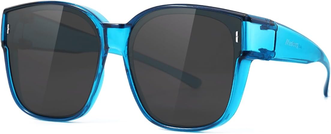 Солнцезащитные очки Meeloog Large Polarized Fit Over Glasses для женщин и мужчин, большие, модные квадратные очки для вождения и езды MST0110, P1 Blue Frame/Black Lens
Солнцезащитные очки Meeloog Large Polarized Fit Over Glasses для женщин и мужчин, большие, модные квадратные очки для вождения и езды MST0110, P1 Blue Frame/Black Lens
