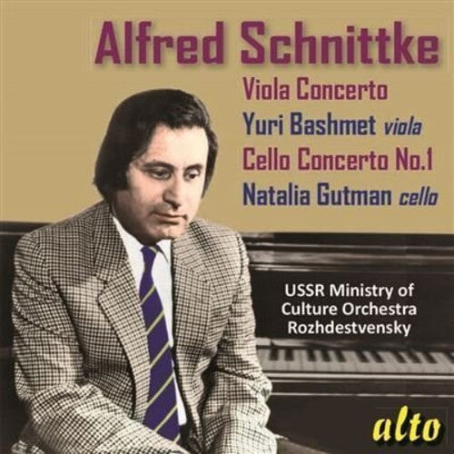 CD диск Schnittke / Bashmet / Gutman / Ussr Ministry of: SCHNITTKE: Concertos for Viola and Cello (No. 1)
CD диск Schnittke / Bashmet / Gutman / Ussr Ministry of: SCHNITTKE: Concertos for Viola and Cello (No. 1)