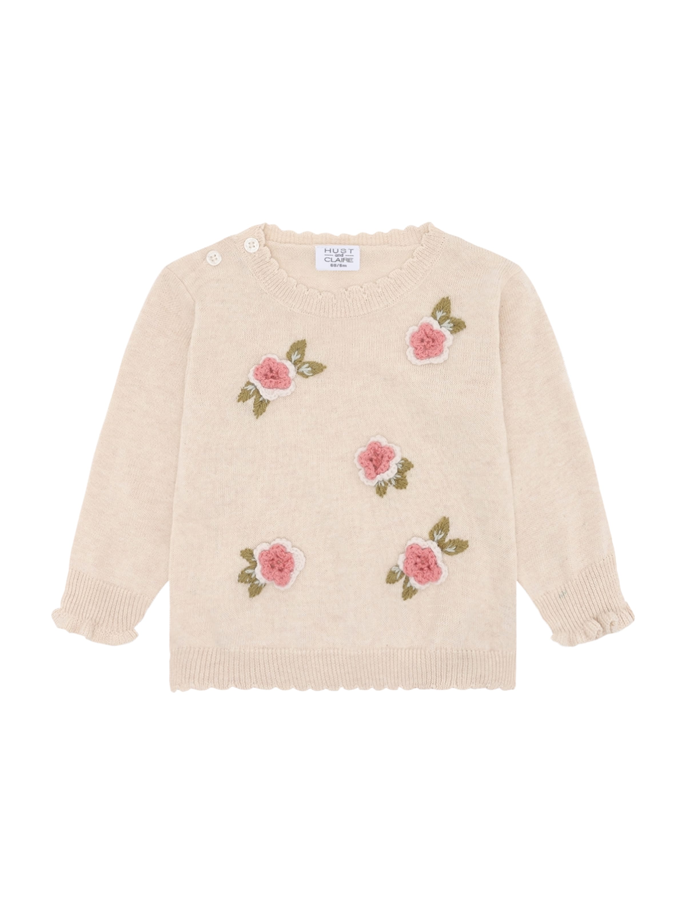 Hust & Claire Свитер 'Pusle Garden' в цвете экрю
Hust & Claire Свитер 'Pusle Garden' в цвете экрю