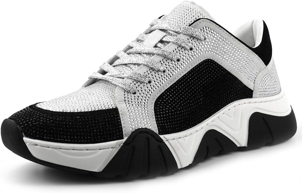 Кеды Fiesso от Aurelio Garcia FI-2407 из замши с стразами на шнуровке Fiesso By Aurelio Garcia, белый/черный
Кеды Fiesso от Aurelio Garcia FI-2407 из замши с стразами на шнуровке Fiesso By Aurelio Garcia, белый/черный