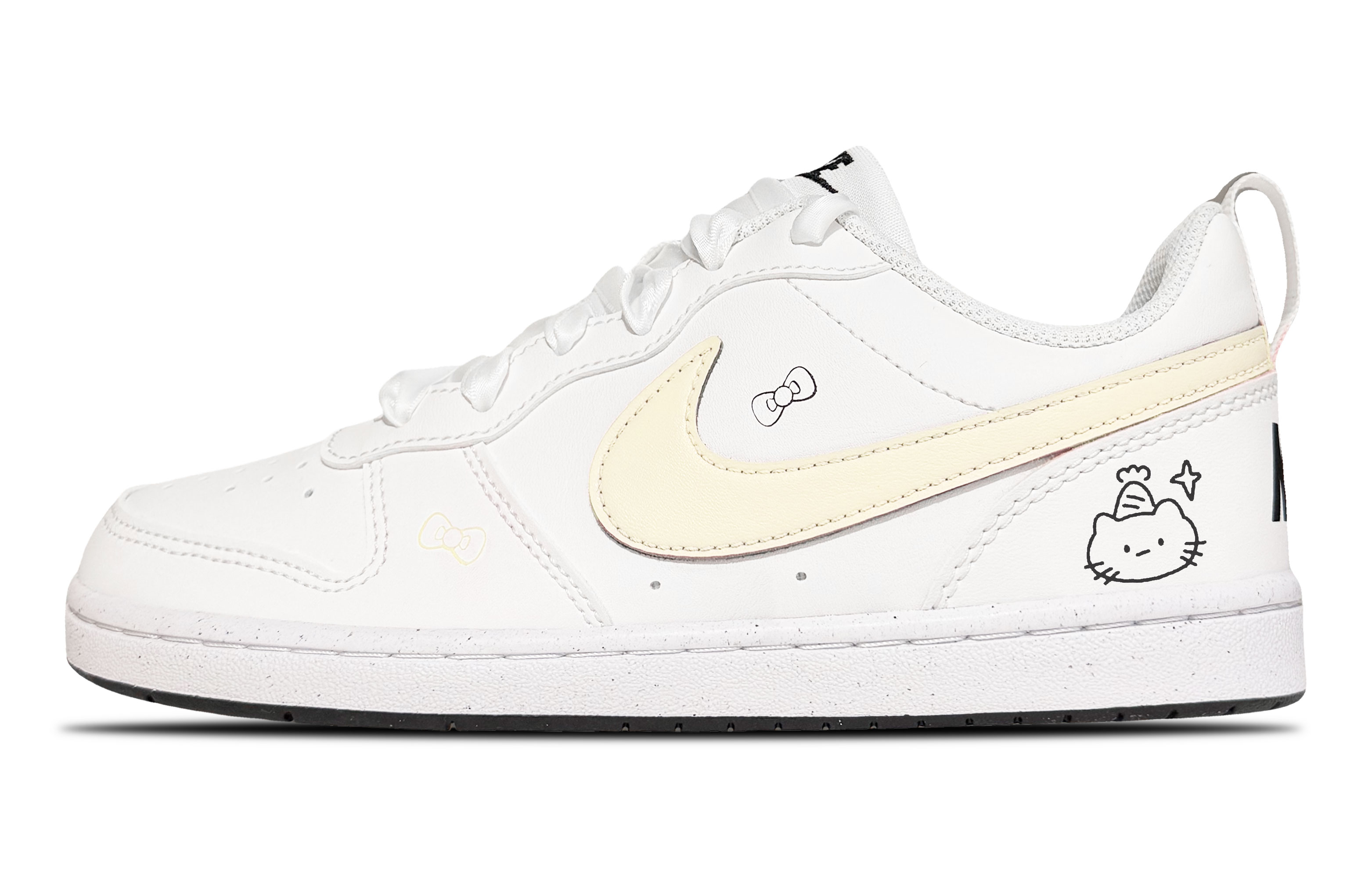 Nike Court Borough Yellow Fleece Ball Low top Kids' Skateboarding Shoes White Teenagers
Nike Court Borough Yellow Fleece Ball Low top Kids' Skateboarding Shoes White Teenagers