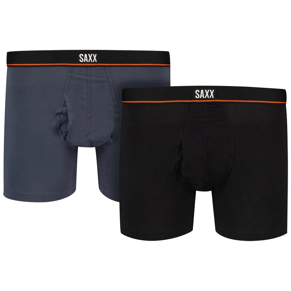 Боксеры 2 шт SAXX Underwear Non-Stop Stretch Brief Fly boxers 2 units, черный
Боксеры 2 шт SAXX Underwear Non-Stop Stretch Brief Fly boxers 2 units, черный