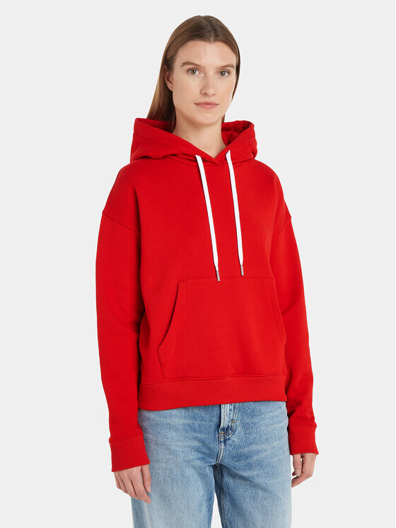 Толстовка свободного кроя Tommy Jeans, красный 
Толстовка свободного кроя Tommy Jeans, красный
