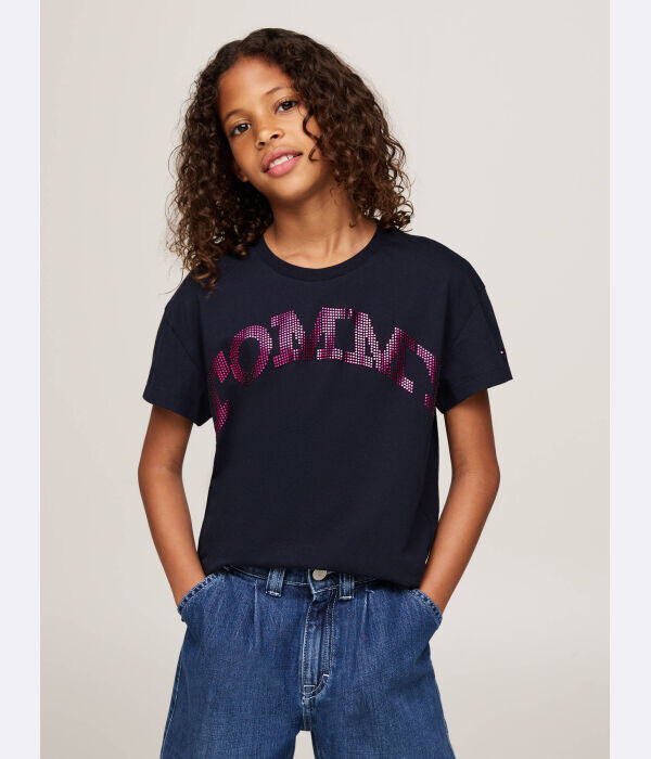 Футболка для девочек Tommy Hilfiger с принтом, синий
Футболка для девочек Tommy Hilfiger с принтом, синий