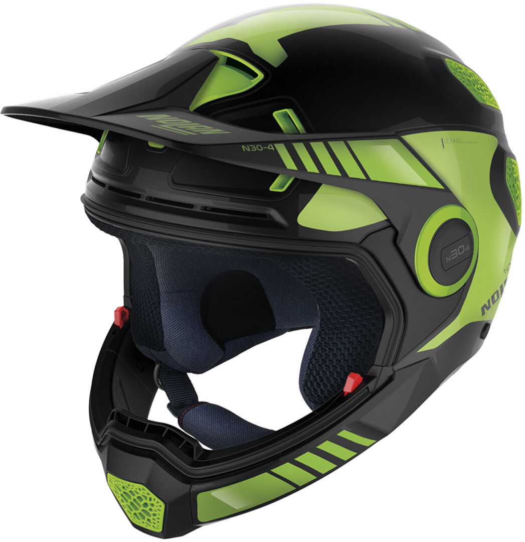 Шлем Nolan n30-4 xp uncharted, Black/Green
Шлем Nolan n30-4 xp uncharted, Black/Green