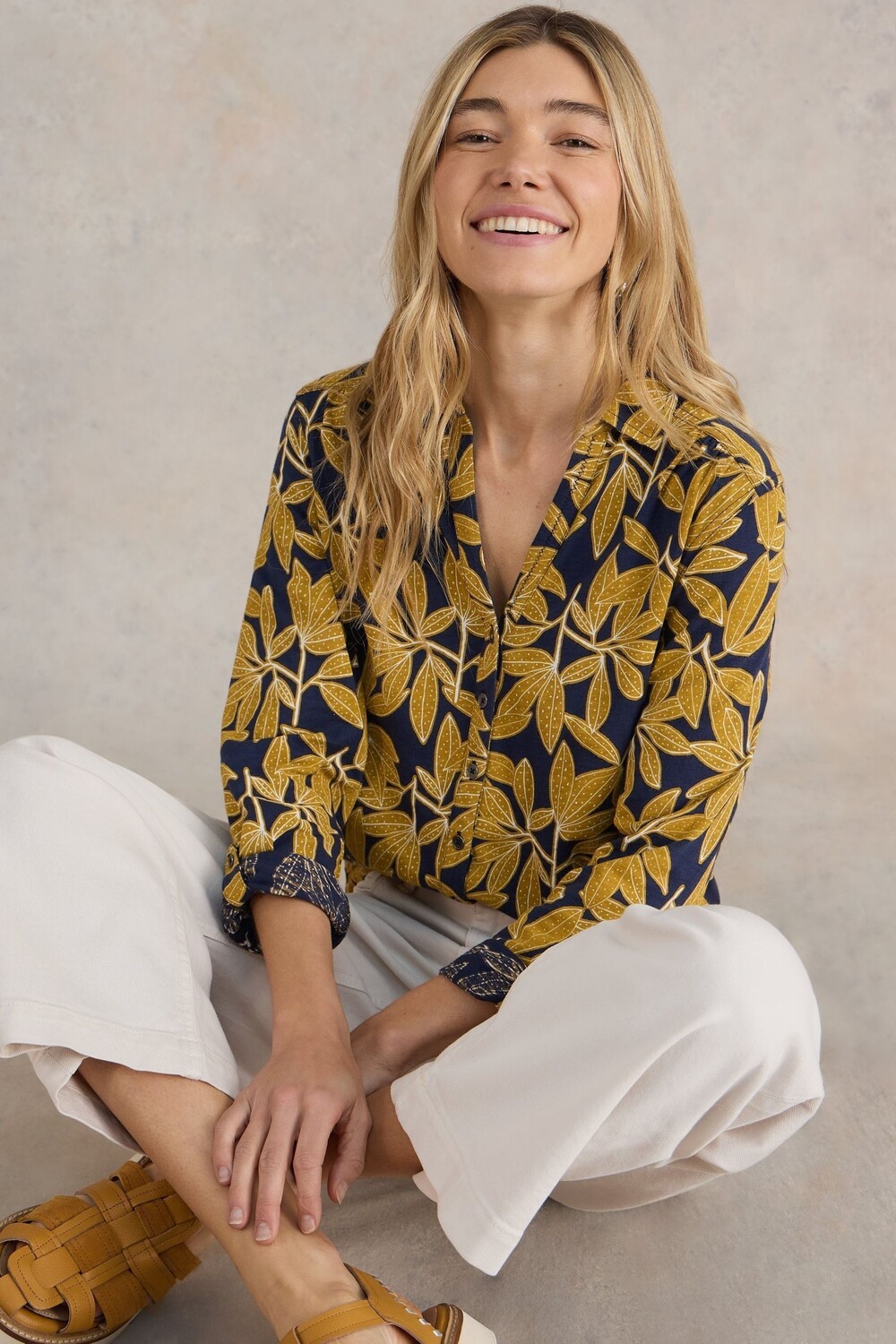 Футболка Annie из джерси, 100% хлопок White Stuff, синий
Футболка Annie из джерси, 100% хлопок White Stuff, синий