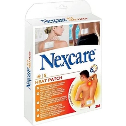 Nexcare Heat Patch 9,5 x 13 см, 5 самоклеящихся термопластырей, 5 шт. в упаковке
Nexcare Heat Patch 9,5 x 13 см, 5 самоклеящихся термопластырей, 5 шт. в упаковке
