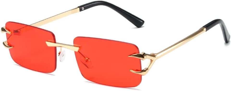 Солнцезащитные очки с защитой UV400 | Без оправы, прозрачные, с градиентом цвета "океан" | для женщин и мужчин, для занятий спортом на открытом воздухе и вождения (розовые) LXLHWN, Red
Солнцезащитные очки с защитой UV400 | Без оправы, прозрачные, с градиентом цвета "океан" | для женщин и мужчин, для занятий спортом на открытом воздухе и вождения (розовые) LXLHWN, Red