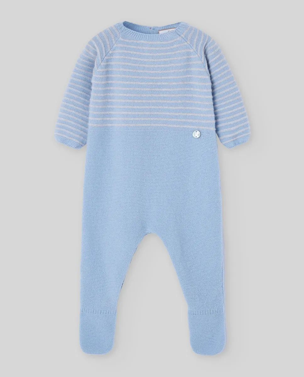 Детский комбинезон из шерсти и кашемира коллекции Essentia Paz Rodríguez, светло-голубой
Детский комбинезон из шерсти и кашемира коллекции Essentia Paz Rodríguez, светло-голубой