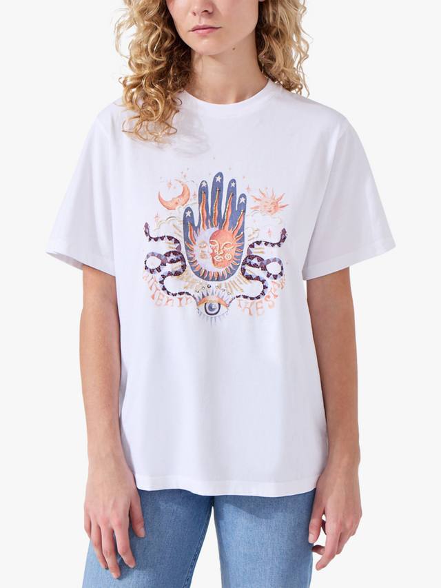 Футболка с принтом Written in the Stars и декором Hayley Menzies, White
Футболка с принтом Written in the Stars и декором Hayley Menzies, White