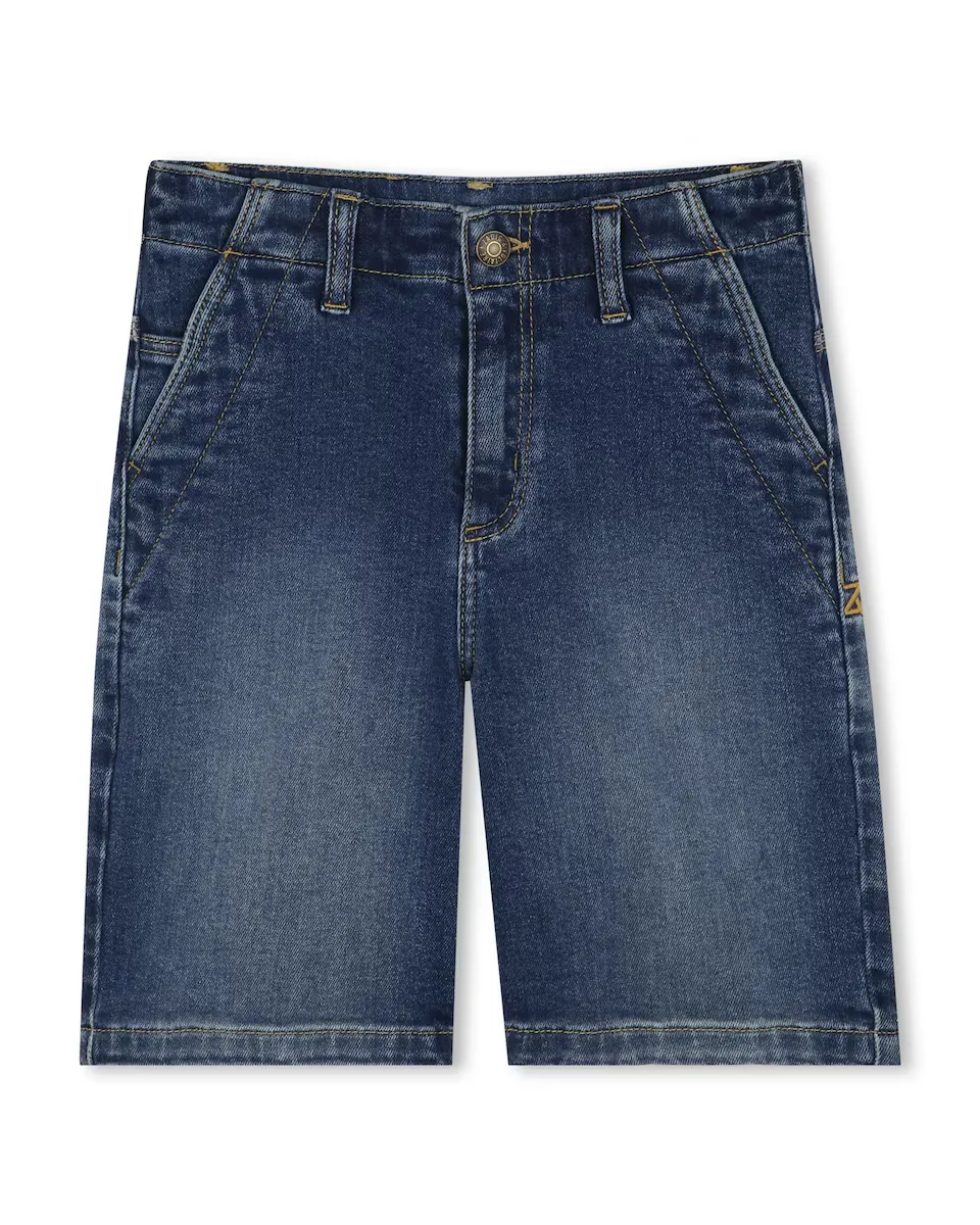 Джинсовые шорты для мальчиков с пятью карманами Zadig & Voltaire, тёмно-синий
Джинсовые шорты для мальчиков с пятью карманами Zadig & Voltaire, тёмно-синий