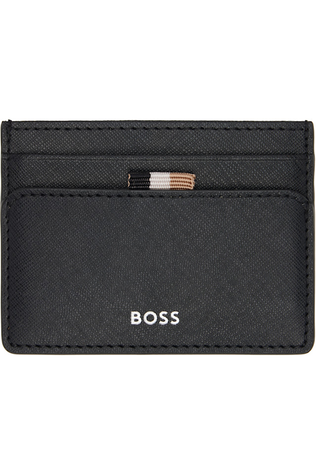 Держатель для карт с тиснением фольгой и логотипом Boss, черный
Держатель для карт с тиснением фольгой и логотипом Boss, черный
