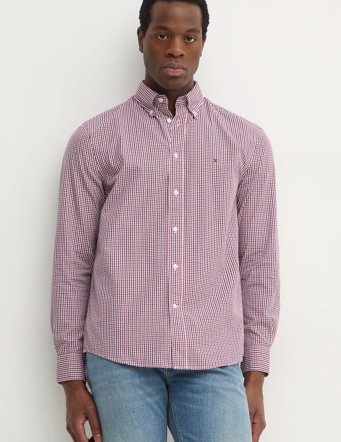 Хлопковая рубашка Tommy Hilfiger, черный
Хлопковая рубашка Tommy Hilfiger, черный