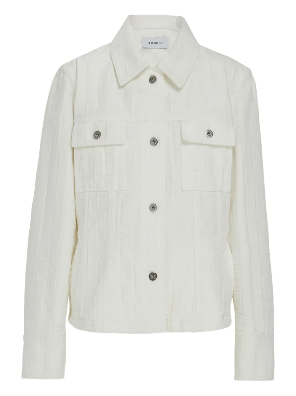 Куртка на молнии Ferragamo, белый
Куртка на молнии Ferragamo, белый