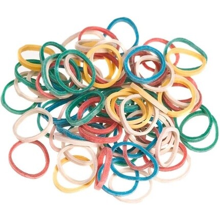 Маленькие резинки для плетения волос разных цветов — упаковка из 500 штук, Sibel
Маленькие резинки для плетения волос разных цветов — упаковка из 500 штук, Sibel