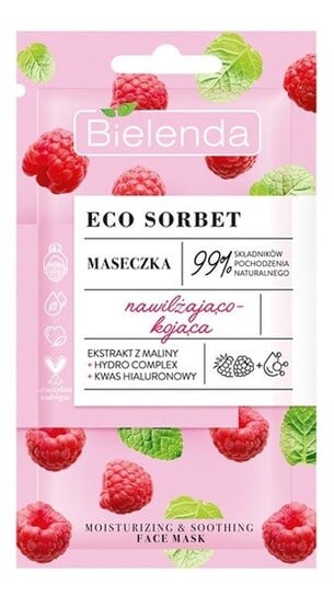 Маска для лица увлажняющая и успокаивающая 8г Bielenda Eco Sorbet Raspberry
Маска для лица увлажняющая и успокаивающая 8г Bielenda Eco Sorbet Raspberry