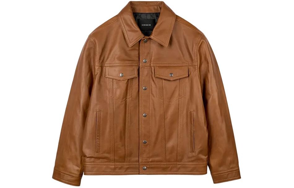 COACH Мужская кожаная куртка, цвет Orange, Оранжевый, COACH Мужская кожаная куртка, цвет Orange
COACH Мужская кожаная куртка, цвет Orange, Оранжевый, COACH Мужская кожаная куртка, цвет Orange