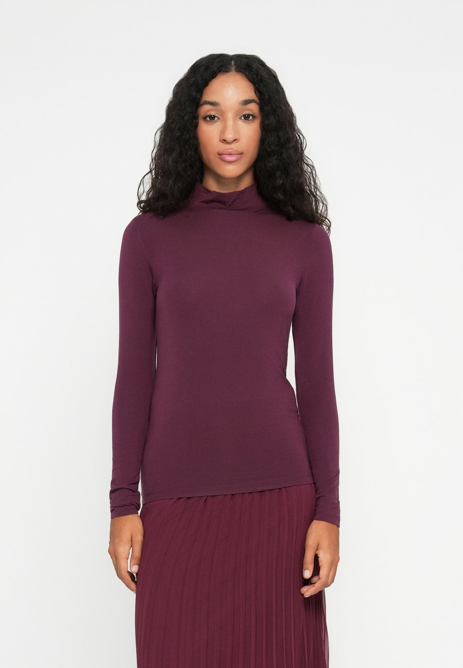 Топ Selected Femme SLFMANJA HIGH NECK, Fig/Dark Purple
Топ Selected Femme SLFMANJA HIGH NECK, Fig/Dark Purple