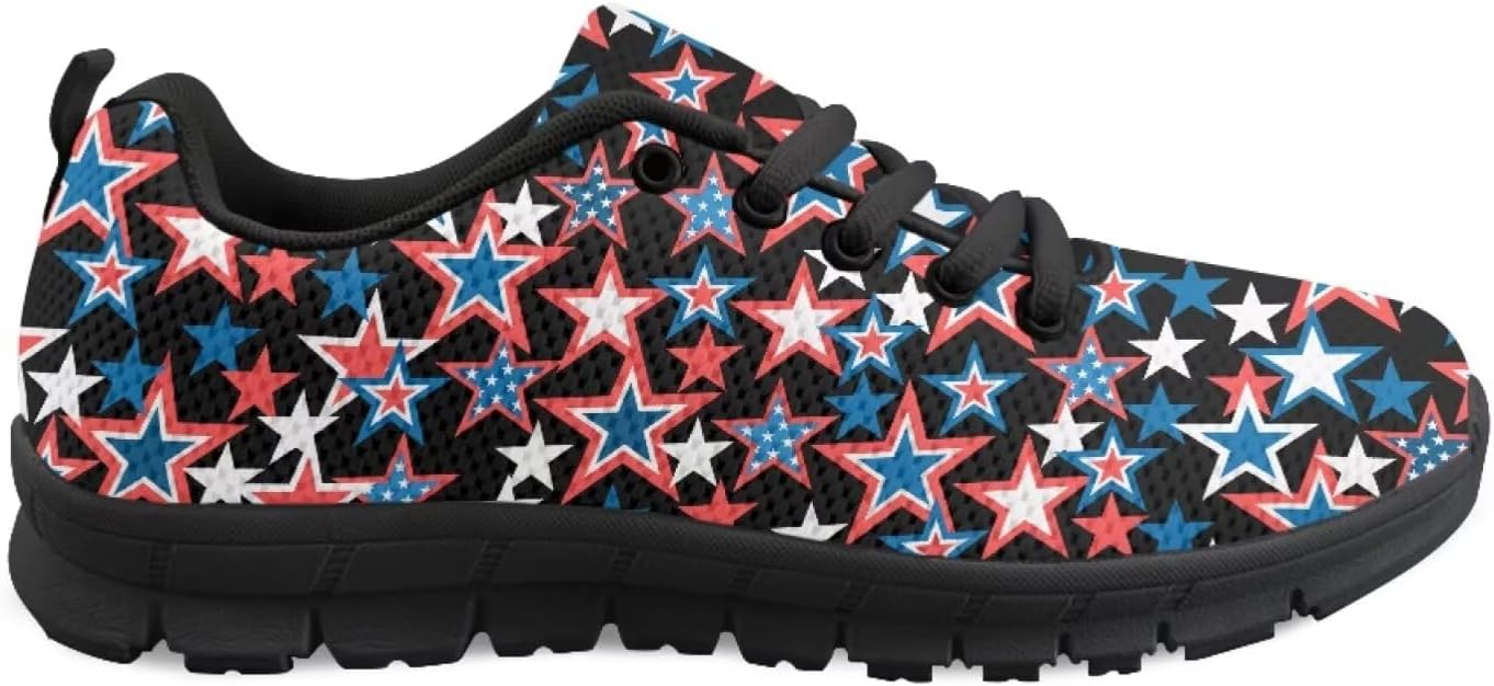 Кроссовки с американским флагом для мужчин и женщин, кеды, обувь на 4 июля, легкие беговые и теннисные кроссовки для фитнеса Getelinseng, красный/синий
Кроссовки с американским флагом для мужчин и женщин, кеды, обувь на 4 июля, легкие беговые и теннисные кроссовки для фитнеса Getelinseng, красный/синий