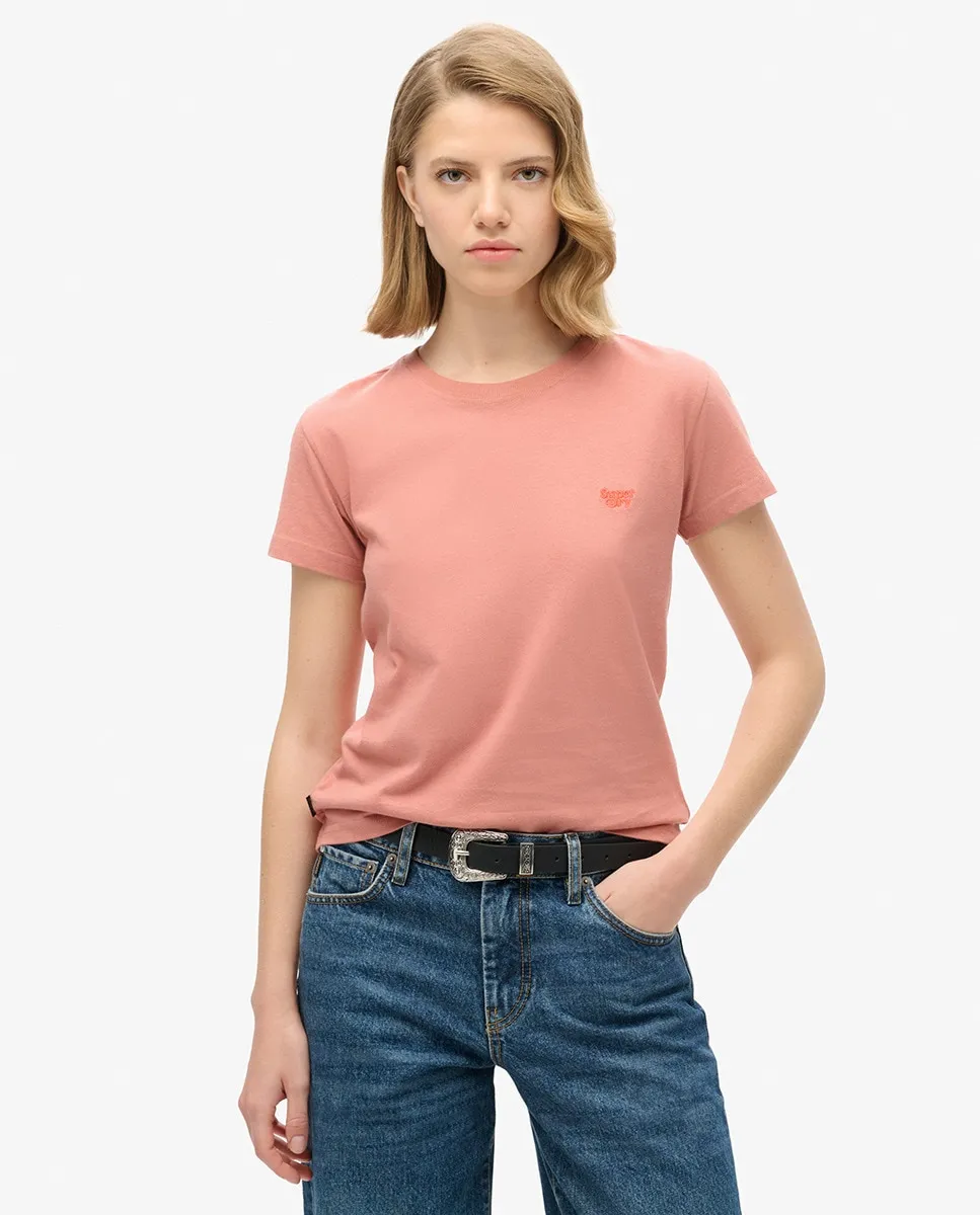 Женская футболка приталенная с логотипом Essential Superdry, розовый
Женская футболка приталенная с логотипом Essential Superdry, розовый