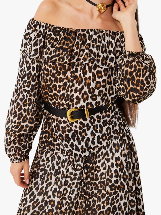 Топ Lola с леопардовым принтом и открытыми плечами SUNCOO, Brown/Multi
Топ Lola с леопардовым принтом и открытыми плечами SUNCOO, Brown/Multi