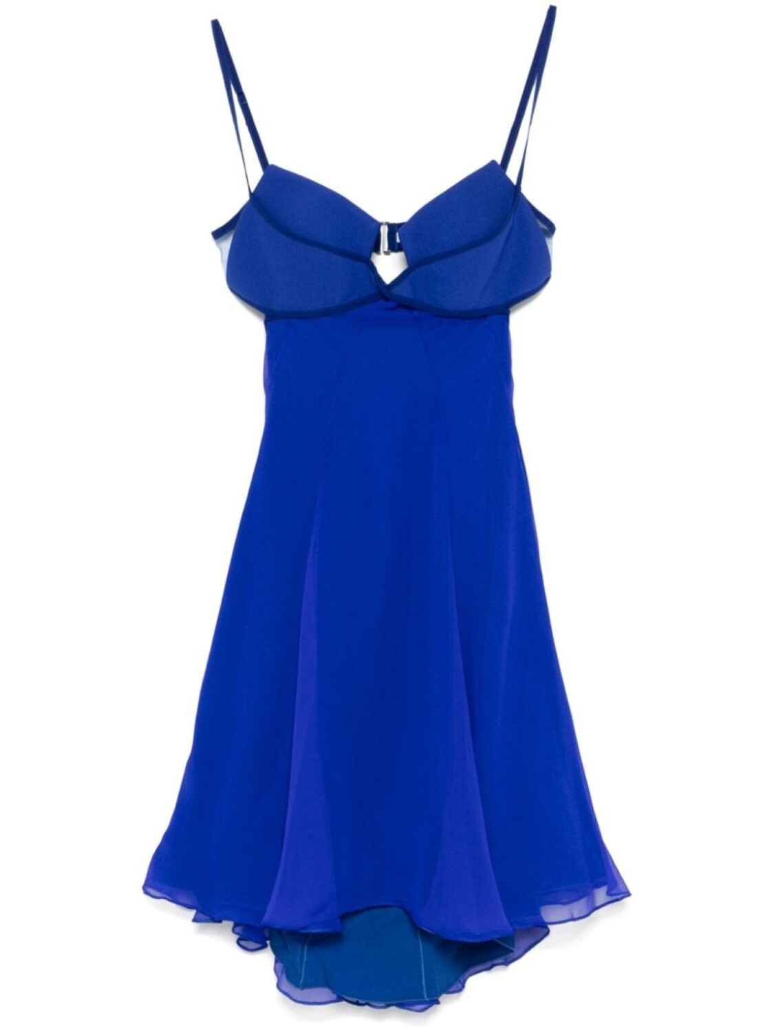 Nensi Dojaka шелковое платье мини, синий
Nensi Dojaka шелковое платье мини, синий