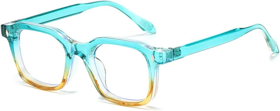 Квадратные женские модные солнцезащитные очки UV400 в стиле ретро с заклепками, прозрачные с градиентом, мужские модные солнцезащитные очки WNCKSQ, Blue Tea Clear
Квадратные женские модные солнцезащитные очки UV400 в стиле ретро с заклепками, прозрачные с градиентом, мужские модные солнцезащитные очки WNCKSQ, Blue Tea Clear