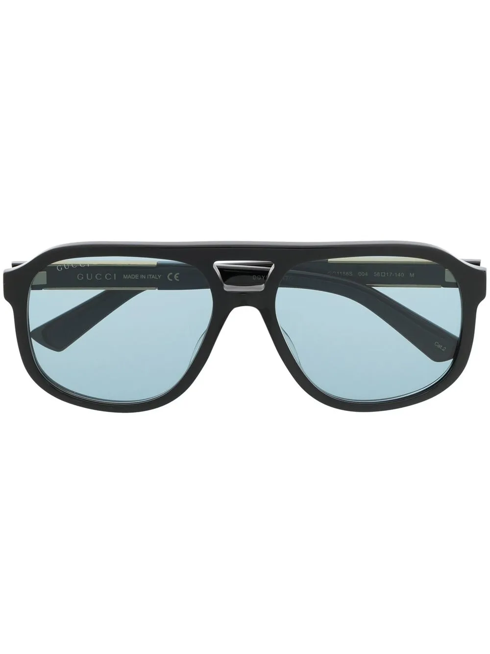 Солнцезащитные очки-пилоты с логотипом GUCCI, черный
Солнцезащитные очки-пилоты с логотипом GUCCI, черный
