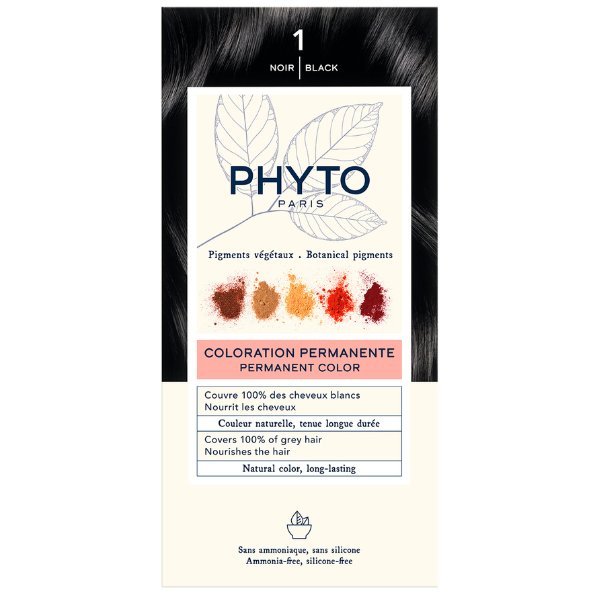 Краска для волос Phyto Color 1 Черный
Краска для волос Phyto Color 1 Черный