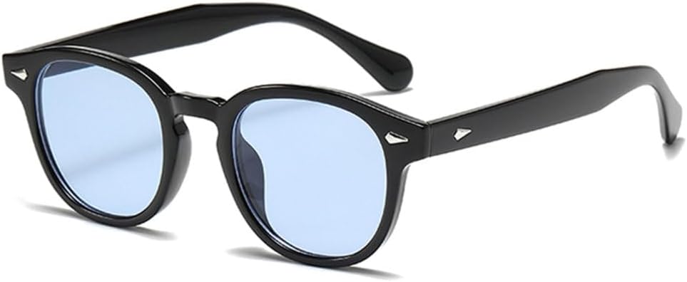Женские солнцезащитные очки овальной формы в стиле ретро с заклепками и защитой от УФ-излучения UV400. Мужские солнцезащитные очки с прозрачными линзами цвета океана MTZJH, Black Blue
Женские солнцезащитные очки овальной формы в стиле ретро с заклепками и защитой от УФ-излучения UV400. Мужские солнцезащитные очки с прозрачными линзами цвета океана MTZJH, Black Blue