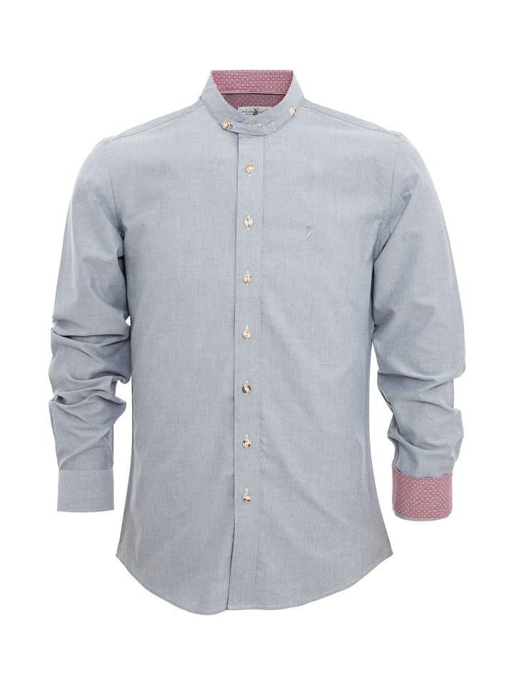 Almsach Рубашка с воротником-стойкой LF935SK серого цвета
Almsach Рубашка с воротником-стойкой LF935SK серого цвета