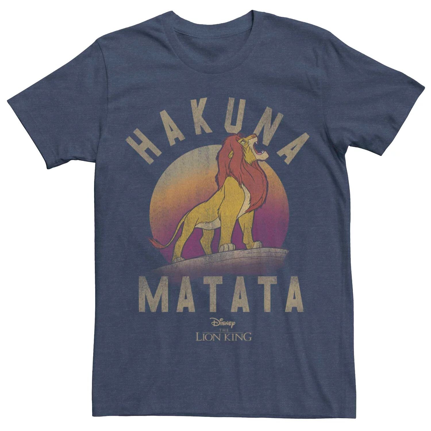 Мужская футболка Disney King Lion King Simba Hakuna Matata Roar Licensed Character
Мужская футболка Disney King Lion King Simba Hakuna Matata Roar Licensed Character