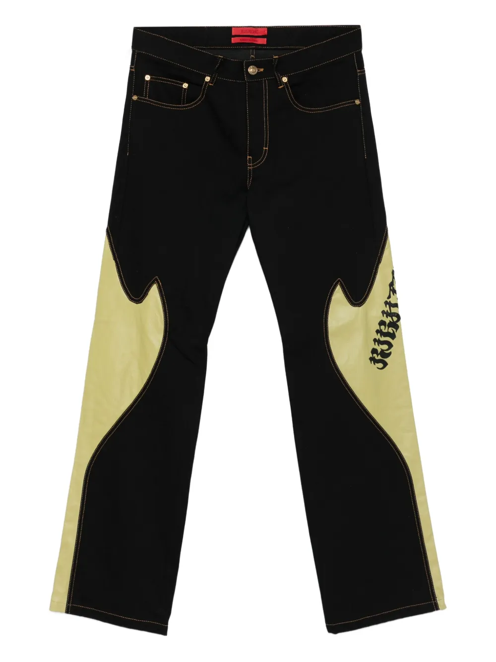 Джинсы с логотипом Kusikohc, черный
Джинсы с логотипом Kusikohc, черный