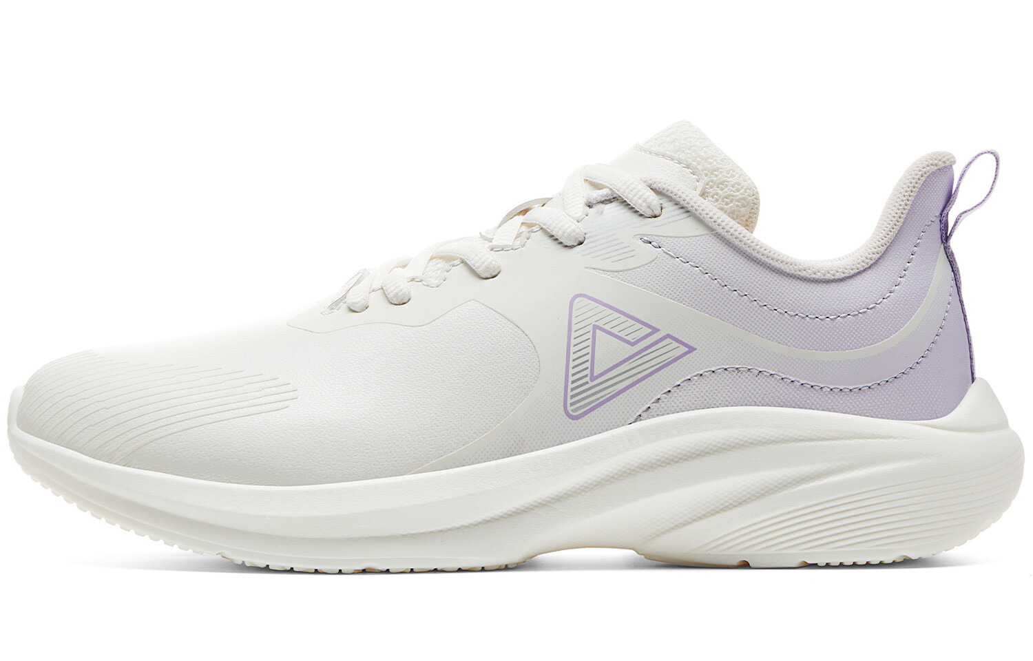 Кроссовки женские с низким верхом, размер Large, белые/светло-фиолетовые Peak
Кроссовки женские с низким верхом, размер Large, белые/светло-фиолетовые Peak