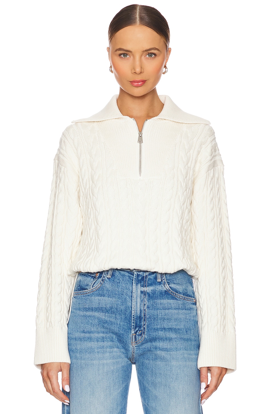 Длинный рукав свитера lourdes Simkhai, белый
Длинный рукав свитера lourdes Simkhai, белый