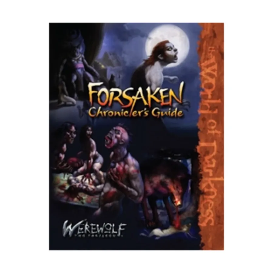 Forsaken Chronicler's Guide (POD, Black & White), Werewolf - The Forsaken, мягкая обложка
Forsaken Chronicler's Guide (POD, Black & White), Werewolf - The Forsaken, мягкая обложка