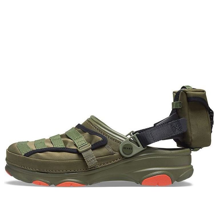Сандалии Crocs BEAMS x Classic All-Terrain Military Clog 'Army Green', зеленый
Сандалии Crocs BEAMS x Classic All-Terrain Military Clog 'Army Green', зеленый