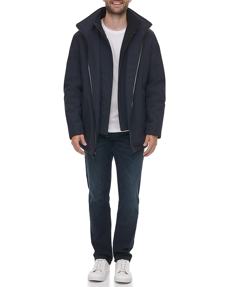 Куртка Calvin Klein Hooded Rip Stop Water and Wind Resistant with Fleece Bib, темно-синий
Куртка Calvin Klein Hooded Rip Stop Water and Wind Resistant with Fleece Bib, темно-синий
