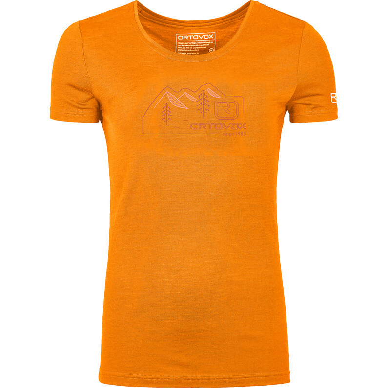 Женская футболка 150 Cool Vintage Badge Ortovox, оранжевый
Женская футболка 150 Cool Vintage Badge Ortovox, оранжевый