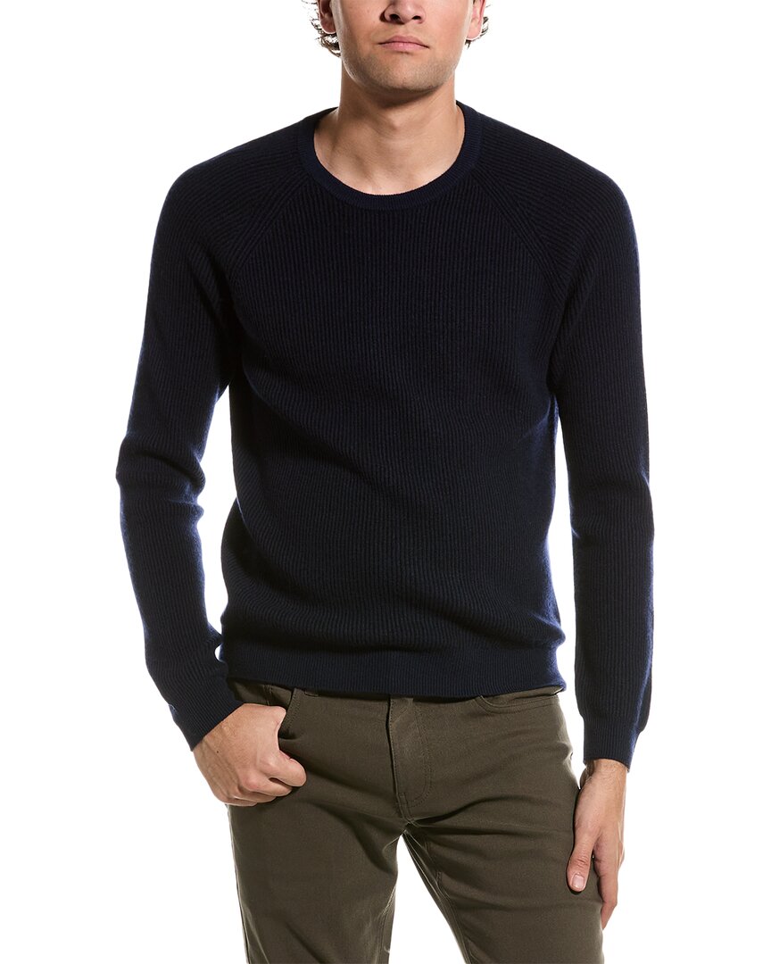 Amicale Кашемировый свитер с круглым вырезом и плетеным ребром реглан Amicale Cashmere, синий
Amicale Кашемировый свитер с круглым вырезом и плетеным ребром реглан Amicale Cashmere, синий