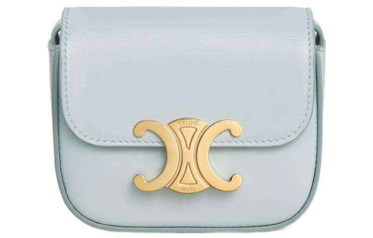 CELINE Claude Calfskin Shoulder Bag, Crossbody Bag Mini Women's Soft Blue
CELINE Claude Calfskin Shoulder Bag, Crossbody Bag Mini Women's Soft Blue